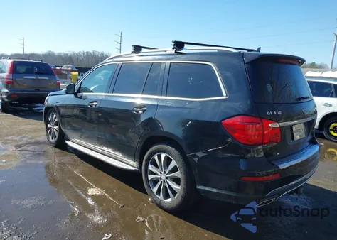 2015 Mercedes-Benz Gl 450 4Matic из США, поврежденный, VIN 4JGDF6EE2FA529889